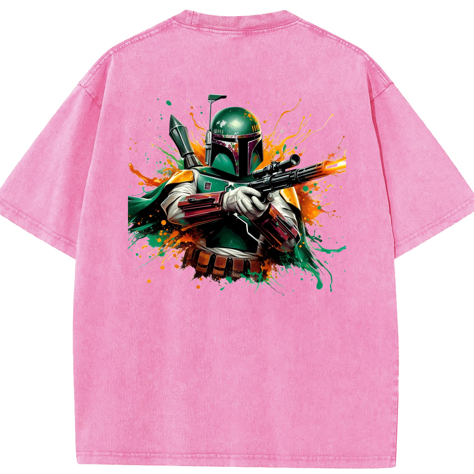 （画像用） スター・ウォーズ Star Wars 綿100% ヴィンテージ風 半袖Tシャツ（背面プリント）